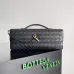 32Bottega Veneta Leather Clutch with Knot Closure #A45659