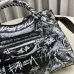 5Balenciaga Distressed  Bag with Graffiti Details #A46204