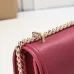 7Burberry Leather Shoulder Bag with Chain Strap #A45669