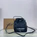 12Burberry Phoebe Heritage Stripe Bucket Bag Archive Beige #A50418