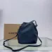 13Burberry Phoebe Heritage Stripe Bucket Bag Archive Beige #A50418