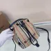 4Burberry Phoebe Heritage Stripe Bucket Bag Archive Beige #A50418