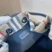 8Burberry Phoebe Heritage Stripe Bucket Bag Archive Beige #A50418