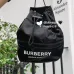 11Burberry Phoebe Heritage Stripe Bucket Bag Archive Beige #A50418
