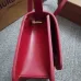 4Burberry TB Leather Shoulder Bag - Burgundy Shoulder Bags #A51002