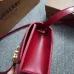 5Burberry TB Leather Shoulder Bag - Burgundy Shoulder Bags #A51002