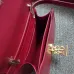 8Burberry TB Leather Shoulder Bag - Burgundy Shoulder Bags #A51002