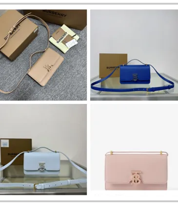 Burberry logo-plaque Leather Shoulder Bag #A50419
