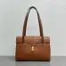 14CELINE Grained Leather Medium 16 Shoulder Bag #A49258