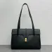 5CELINE Grained Leather Medium 16 Shoulder Bag #A49258