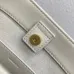 16Celine Calfskin Leather Small Triomphe Bucket Bag  Brown/White #A49264