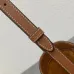 9Celine Calfskin Leather Small Triomphe Bucket Bag  Brown/White #A49264