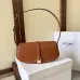 1Celine Clutch On Strap Tabou in Triomphe Canvas Calfskin #A49299