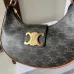 5Celine Dnu Ava Medium Triomphe Coated Canvas &amp; Leather Shoulder Bag #A49275
