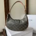 7Celine Dnu Ava Medium Triomphe Coated Canvas &amp; Leather Shoulder Bag #A49275