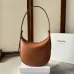 12Celine Heloise Triomphe Canvas &amp; Leather Shoulder Bag Women's #A49261