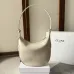 20Celine Heloise Triomphe Canvas &amp; Leather Shoulder Bag Women's #A49261