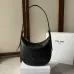 26Celine Heloise Triomphe Canvas &amp; Leather Shoulder Bag Women's #A49261