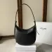 28Celine Heloise Triomphe Canvas &amp; Leather Shoulder Bag Women's #A49261