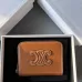 17Celine LUXURY MORE-LINES SMALL-LEATHER Size:11×8.5×2cm #A49129