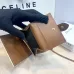 14Celine Leather Wallet with Triomphe Closure #A46200