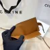4Celine Leather Wallet with Triomphe Closure #A46200