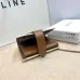 11Celine Leather Wallet with Triomphe Closure #A46200