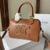 24Celine Small Boston 2Way Bag Shoulder Triomphe Cuile Leather #A49301
