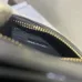 25Celine Smooth Calfskin Cuir Small Triomphe Oval Crossbody Purse Tan #A49272