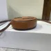 4Celine Smooth Calfskin Cuir Small Triomphe Oval Crossbody Purse Tan #A49272