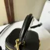 20Celine Smooth Calfskin Cuir Triomphe Mini Vanity Case Tan #A49273