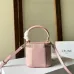 27Celine Smooth Calfskin Cuir Triomphe Mini Vanity Case Tan #A49273