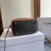 4Celine Triomphe Canvas and Leather Box Bag #A45665