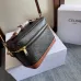 5Celine Triomphe Canvas and Leather Box Bag #A45665