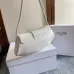 12Celine Triomphe Shoulder Bag with Flap Closure #A45667