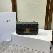 LARGE CELINE VICTOIRE BAG IN TRIOMPHE CANVAS #A49266