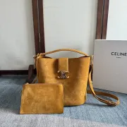 MEDIUM LOUISE BAG IN SUEDE CALFSKIN #A49282