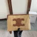 24SMALL POUCH WITH STRAP IN TRIOMPHE CANVAS WITH CELINE PRINT #A49263