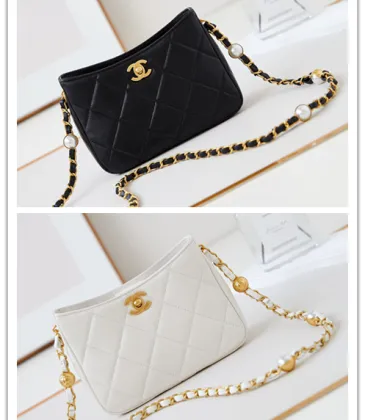  Chanel HOBO HANDBAG Shiny Lambskin #A49161