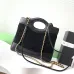 12CHAEL Mini 31bag Black Satchel With Chain #A49784