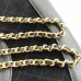 6CHAEL Mini 31bag Black Satchel With Chain #A49784