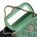 17CHANEL CC GHW Vanity Case 2 Way Shoulder Bag #A49145