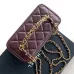 7CHANEL CC GHW Vanity Case 2 Way Shoulder Bag #A49145