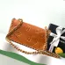 3CHANEL Calfskin Embossed Medium Flap Natural #A49168