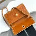 7CHANEL Calfskin Embossed Medium Flap Natural #A49168