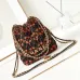 10CHANEL Calfskin Macrame Mini Chanel 22 Black Light Brown #A49182