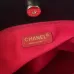 7CHANEL Calfskin Quilted Pocket Shopping Tote Black #A49154