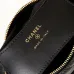 18CHANEL Caviar Quilted Polly Pocket Pouch Hobo Black/White #A49188