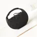 14CHANEL Caviar Quilted Polly Pocket Pouch Hobo Black/White #A49188