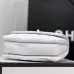 5CHANEL Lambskin Lacquered Quilted Mini Trendy CC Tote Bag White #A50845
